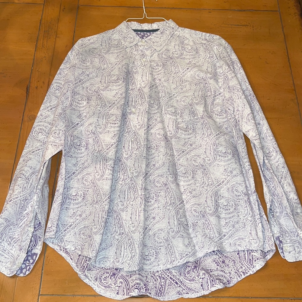 Mens Territory Ahead button down shirt - size large